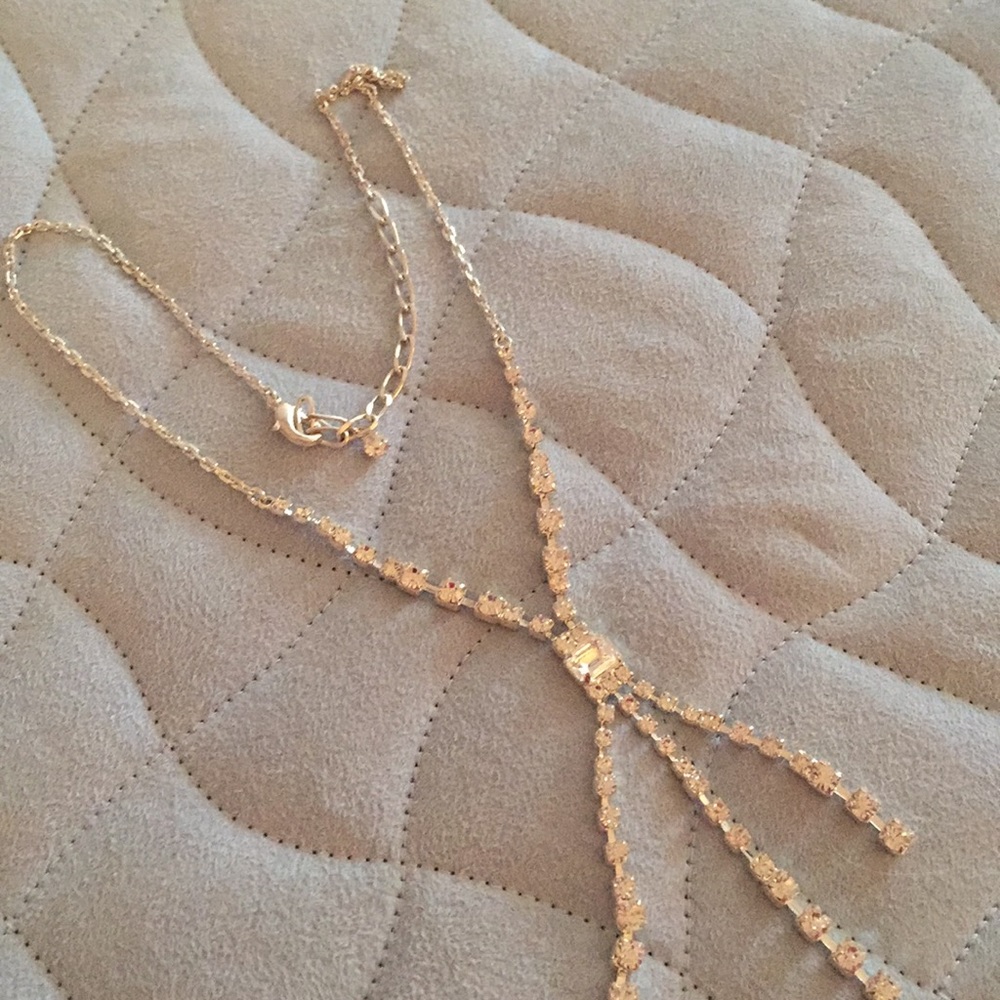 Rhinestone necklace